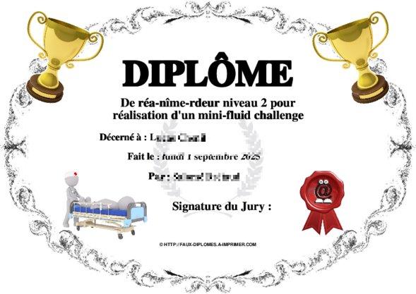 Un des derniers faux diplomes créé