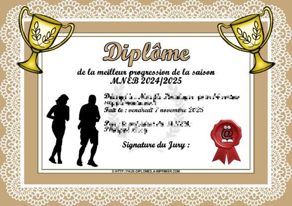 Un des derniers faux diplomes créé