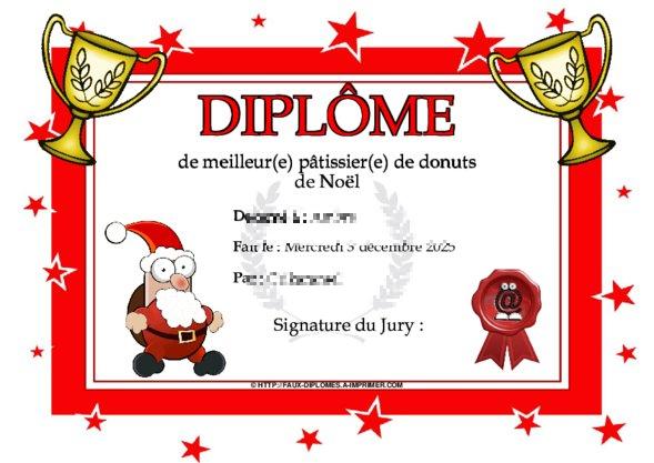 Un des derniers faux diplomes créé