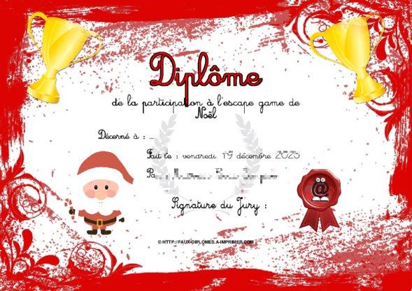 Un des derniers faux diplomes créé