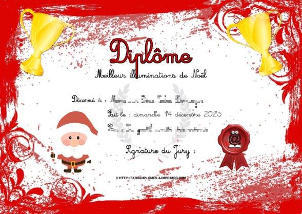 Un des derniers faux diplomes créé